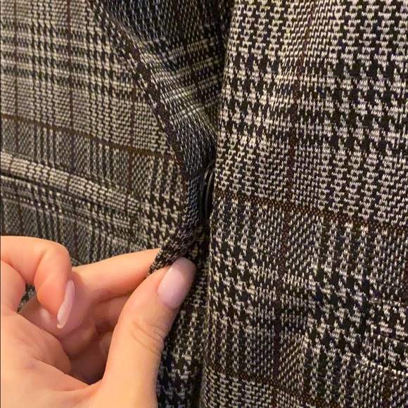 Michael Stars plaid blazer size small - Picture 5 of 7
